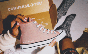1UP Floors Holiday Giveaway Custom Converse